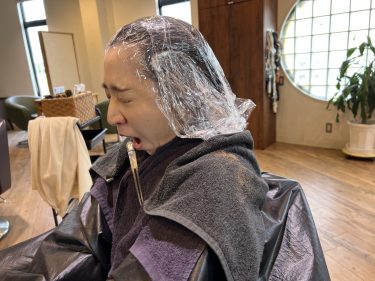 髪の毛で懐かしむ