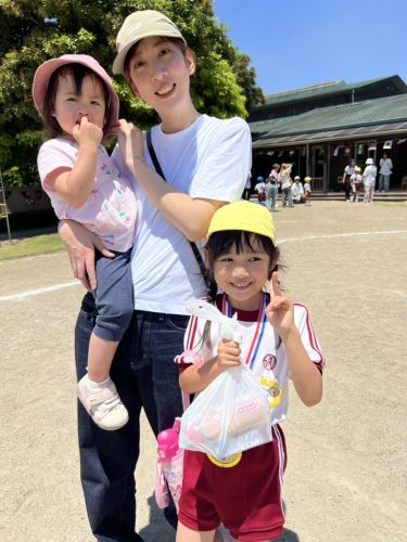 長女の運動会